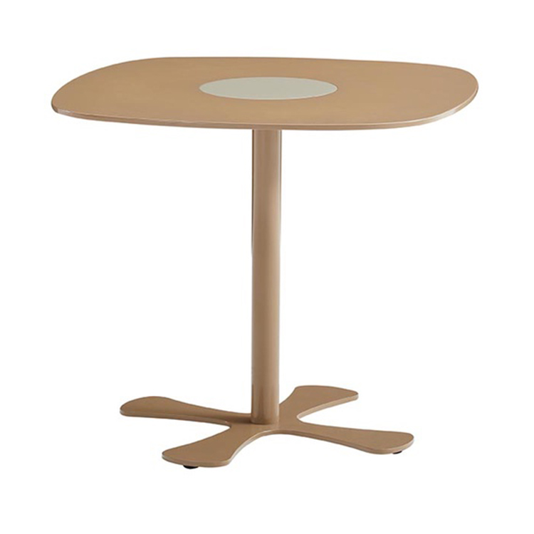 Top Furniture Modern Coffee Restaurant Room Metal Dining Table【I can-30128】