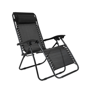 Custom Black Steel Chair