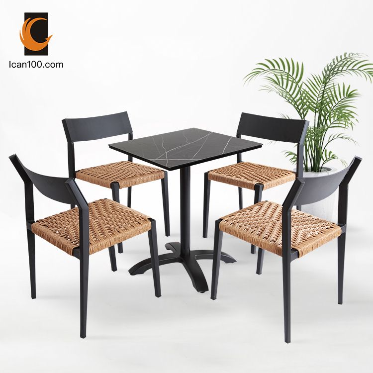 Rattan Chair Classical Design All Weather Rattan Outdoor Furniture Wicker Dining Chair Garden Chair RC-922