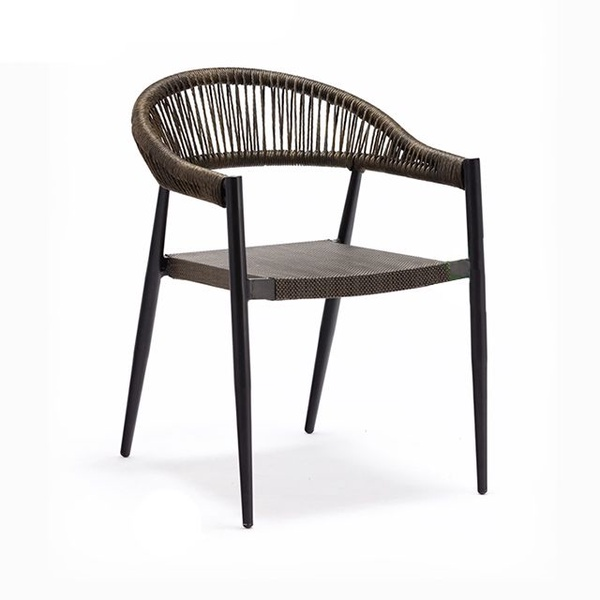 Modern Restaurant Hotel Commercial Used Rope Outdoor Garden Weaving Dining Chair【RC-20136】